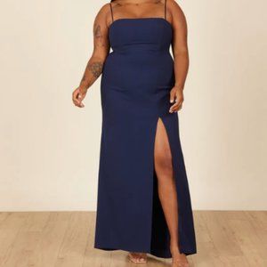 PARK & FIFTH JUPITER BRIDESMAID DRESS IN NAVY